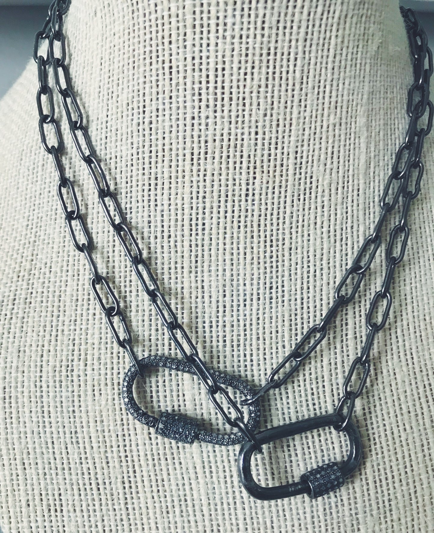 Lock Necklace Trio