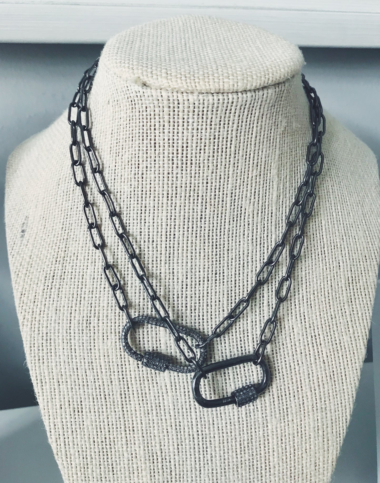 Lock Necklace Trio